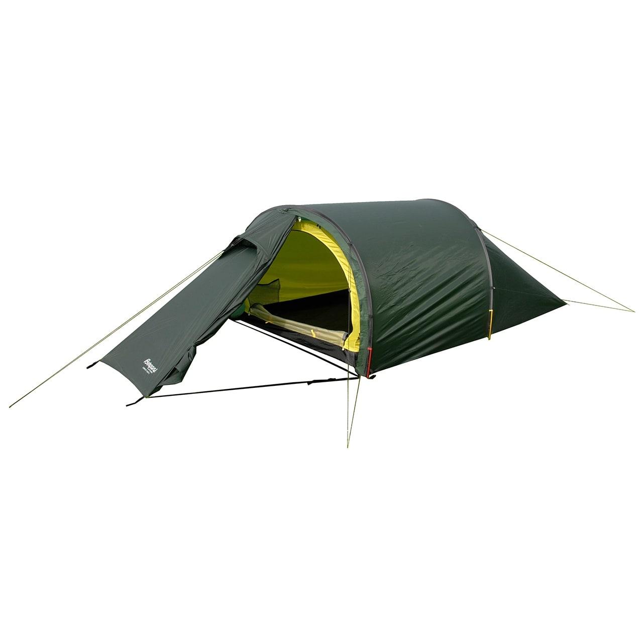 Bergans Hardangervidda 2-pers Tent Green — norsk tunneltelt for helgeturer