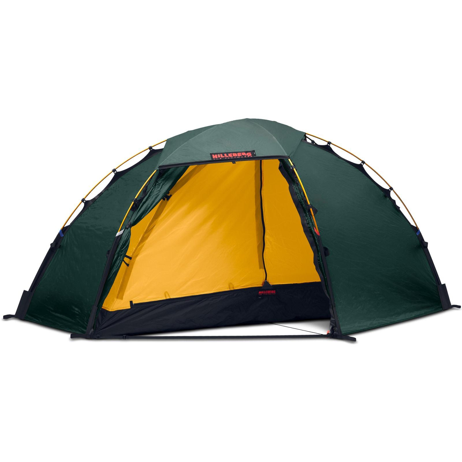 Hilleberg Soulo Green — frittstående 4-sesong soloekspedisjonstelt, Black Label