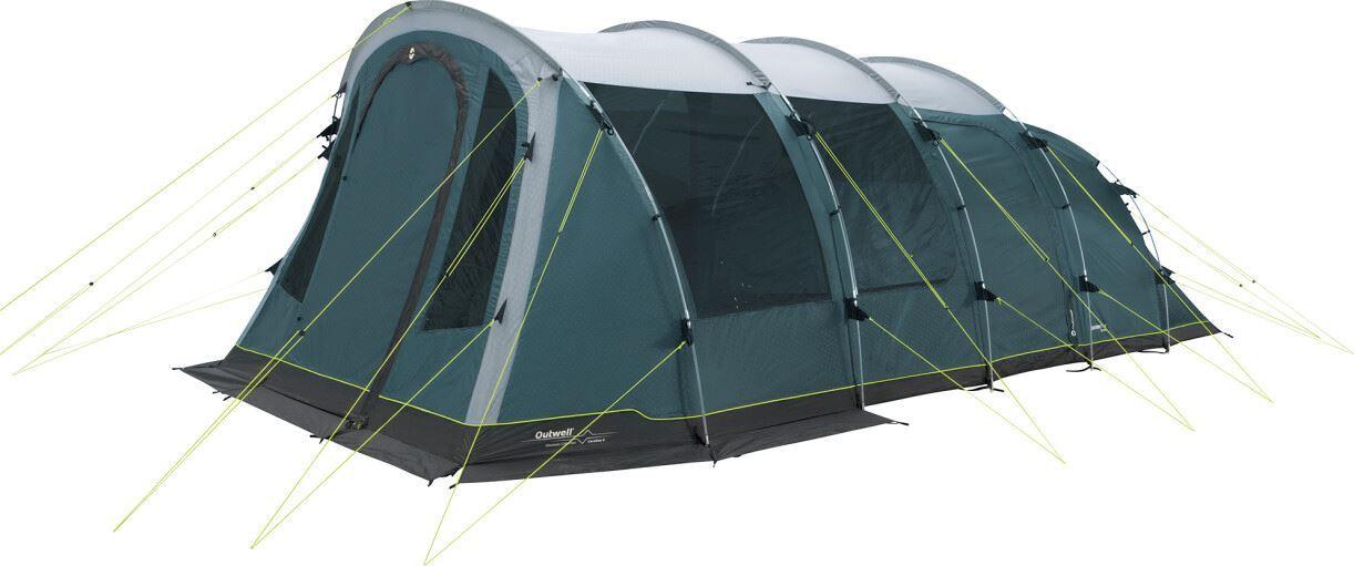Outwell Carolina 6 Blue stort tunneltelt for stor familie